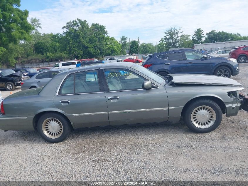 2001 Mercury Grand Marquis Ls VIN: 2MEFM75W51X694173 Lot: 39763027