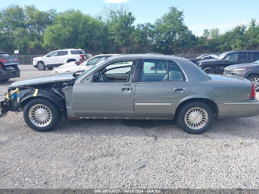 2001 Mercury Grand Marquis Ls VIN: 2MEFM75W51X694173 Lot: 39763027