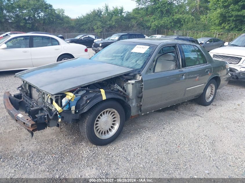 2001 Mercury Grand Marquis Ls VIN: 2MEFM75W51X694173 Lot: 39763027