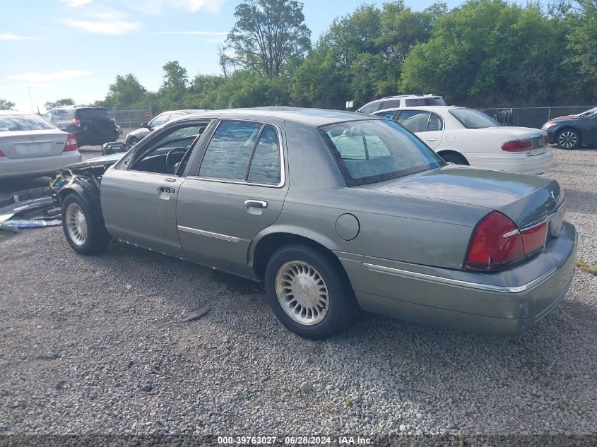 2001 Mercury Grand Marquis Ls VIN: 2MEFM75W51X694173 Lot: 39763027