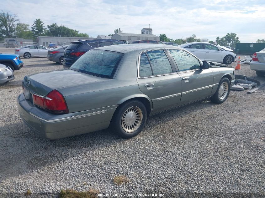 2001 Mercury Grand Marquis Ls VIN: 2MEFM75W51X694173 Lot: 39763027