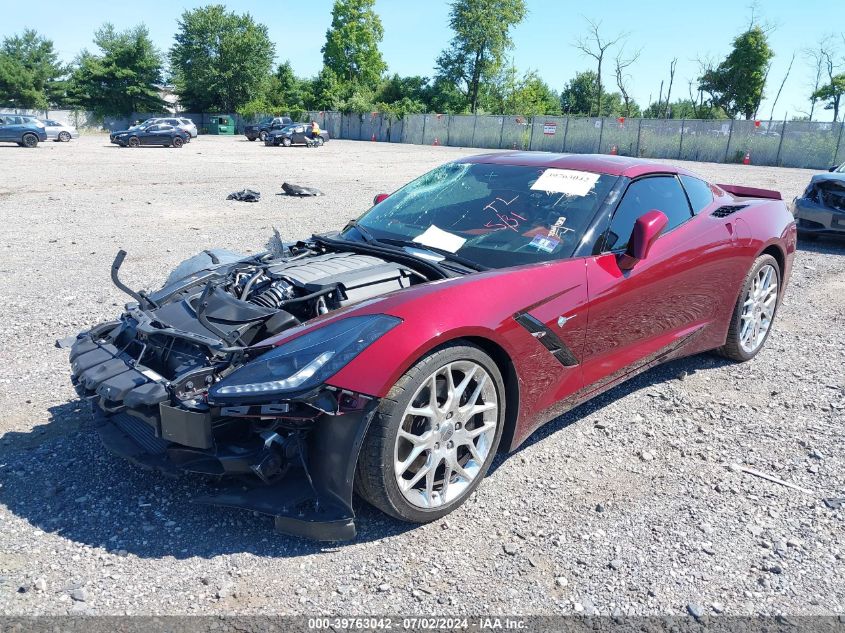 2016 Chevrolet Corvette Stingray Z51 3Lt VIN: 1G1YM2D79G5113865 Lot: 39763042