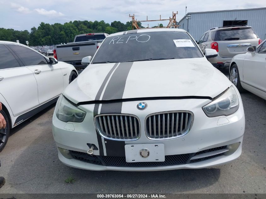 2011 BMW 550I Gran Turismo VIN: WBASN4C59BC209938 Lot: 39763054