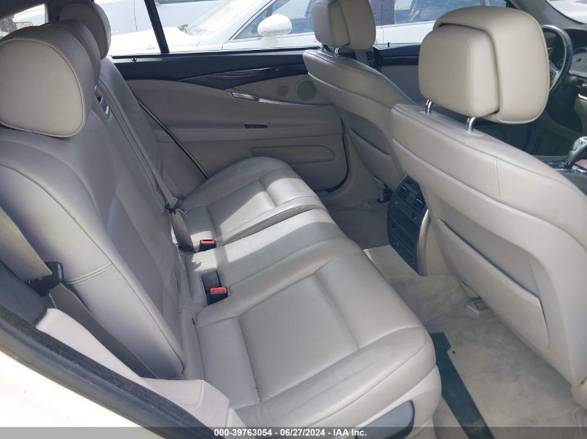 2011 BMW 550I Gran Turismo VIN: WBASN4C59BC209938 Lot: 39763054