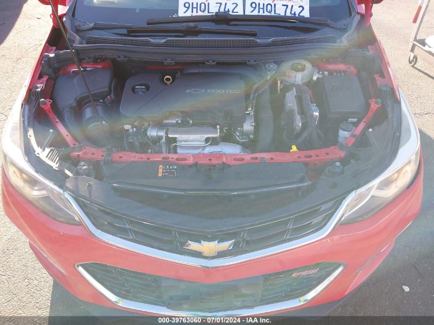 2016 Chevrolet Cruze Lt Auto VIN: 1G1BE5SM8G7241192 Lot: 39763060