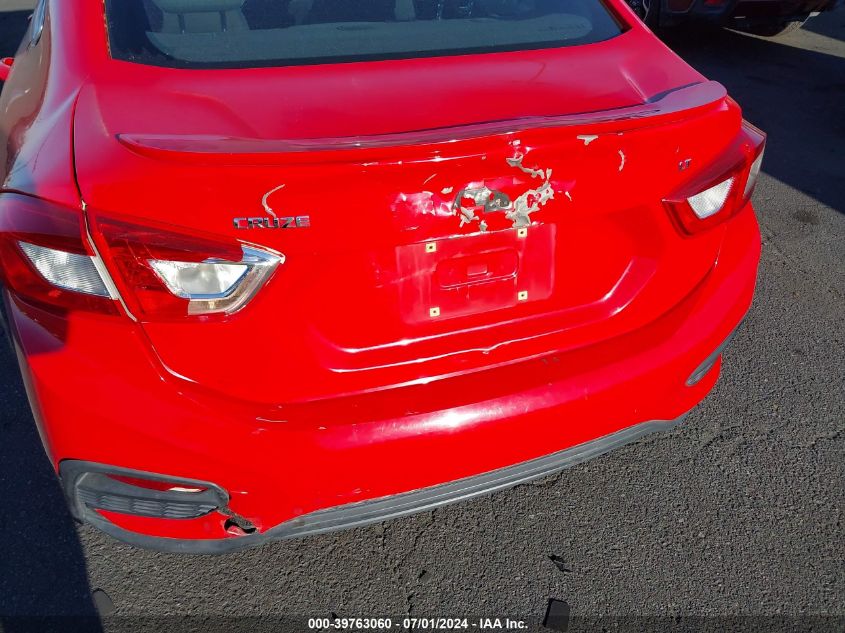 2016 Chevrolet Cruze Lt Auto VIN: 1G1BE5SM8G7241192 Lot: 39763060