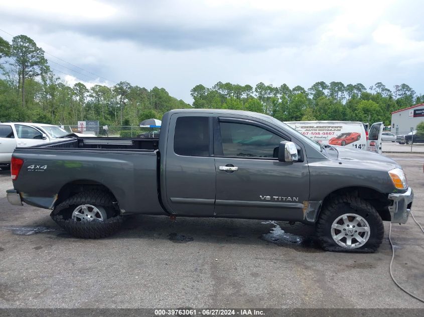 2005 Nissan Titan Se VIN: 1N6BA06B05N553818 Lot: 39763061