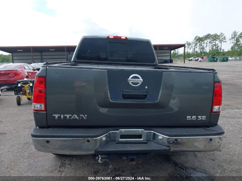 2005 Nissan Titan Se VIN: 1N6BA06B05N553818 Lot: 39763061