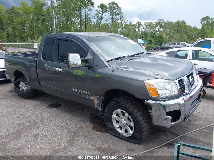 2005 Nissan Titan Se VIN: 1N6BA06B05N553818 Lot: 39763061