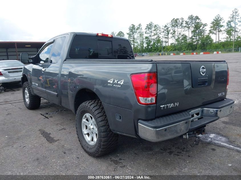 2005 Nissan Titan Se VIN: 1N6BA06B05N553818 Lot: 39763061