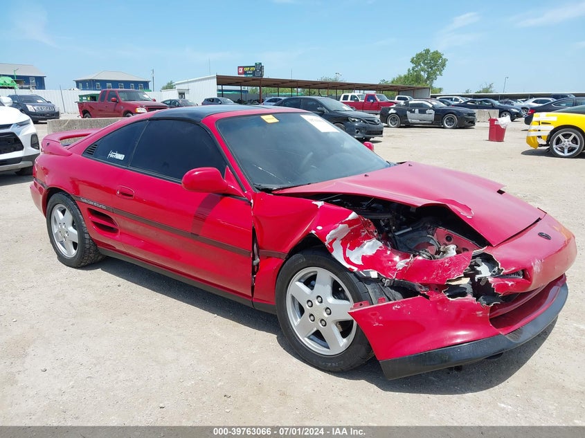 1991 Toyota Mr2 Sport Roof VIN: JT2SW22N5M0011215 Lot: 39763066