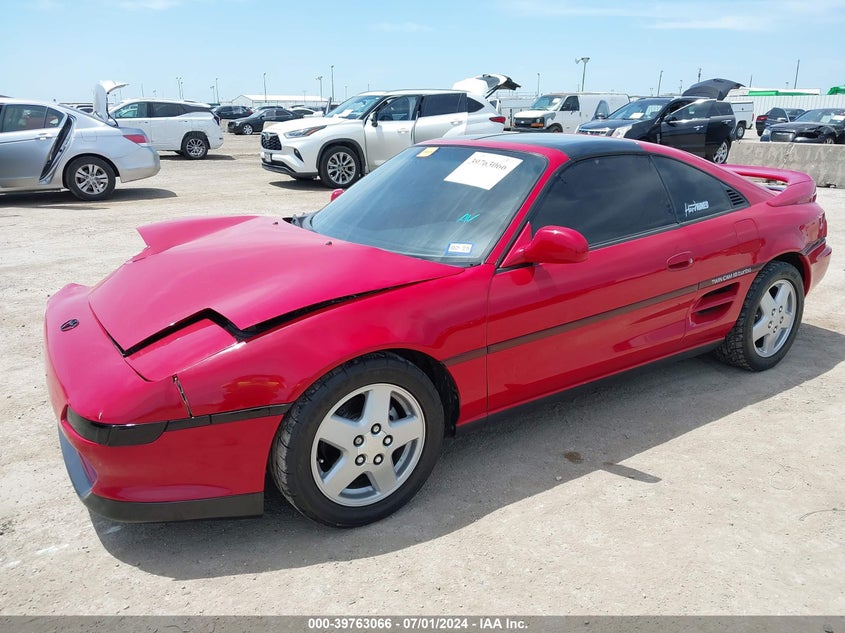 1991 Toyota Mr2 Sport Roof VIN: JT2SW22N5M0011215 Lot: 39763066
