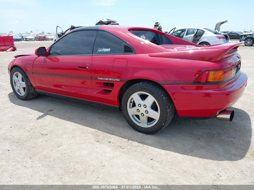 1991 Toyota Mr2 Sport Roof VIN: JT2SW22N5M0011215 Lot: 39763066