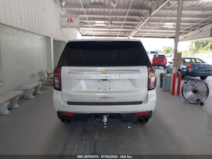 2021 Chevrolet Suburban K1500 High Country VIN: 1GNSKGKL5MR432062 Lot: 39763078