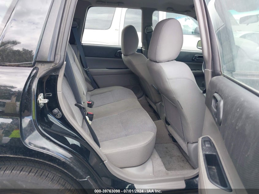 2008 Subaru Forester 2.5X VIN: JF1SG63638H709466 Lot: 39763098