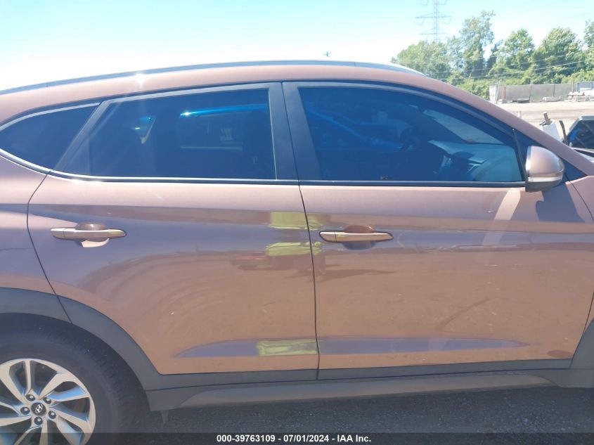 2016 Hyundai Tucson Eco VIN: KM8J3CA21GU160481 Lot: 39763109