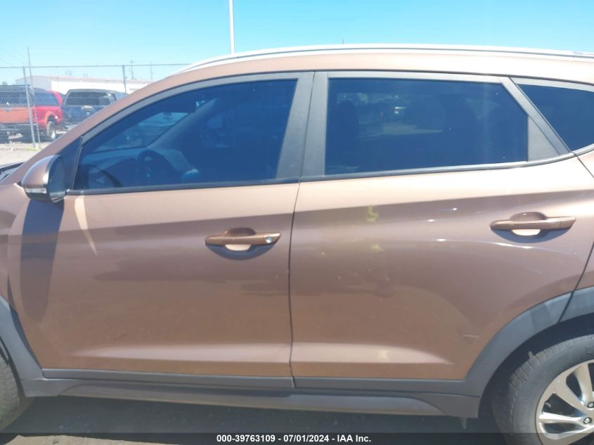 2016 Hyundai Tucson Eco VIN: KM8J3CA21GU160481 Lot: 39763109
