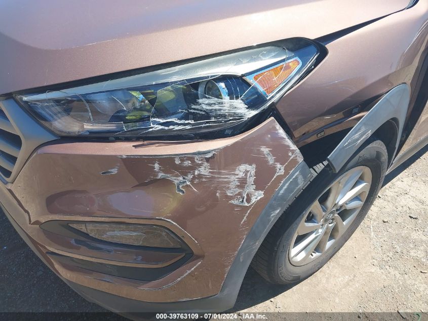 2016 Hyundai Tucson Eco VIN: KM8J3CA21GU160481 Lot: 39763109