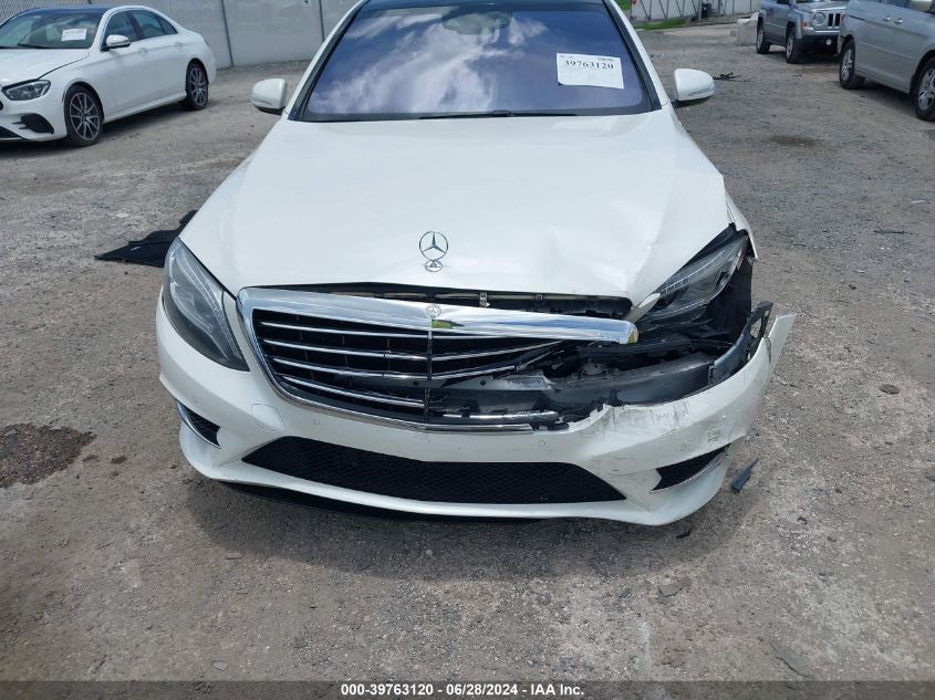 2014 Mercedes-Benz S 550 VIN: WDDUG8CB8EA021078 Lot: 39763120