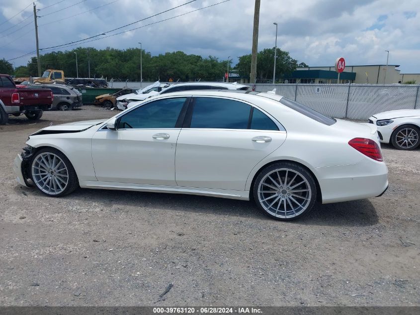 2014 Mercedes-Benz S 550 VIN: WDDUG8CB8EA021078 Lot: 39763120