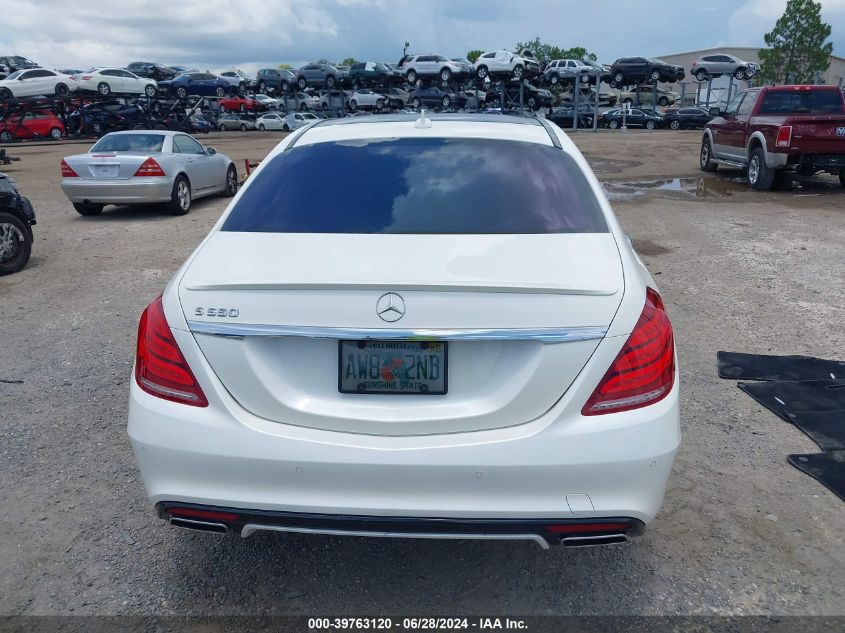 2014 Mercedes-Benz S 550 VIN: WDDUG8CB8EA021078 Lot: 39763120