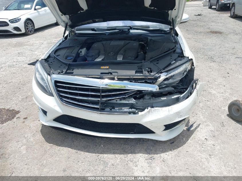 2014 Mercedes-Benz S 550 VIN: WDDUG8CB8EA021078 Lot: 39763120