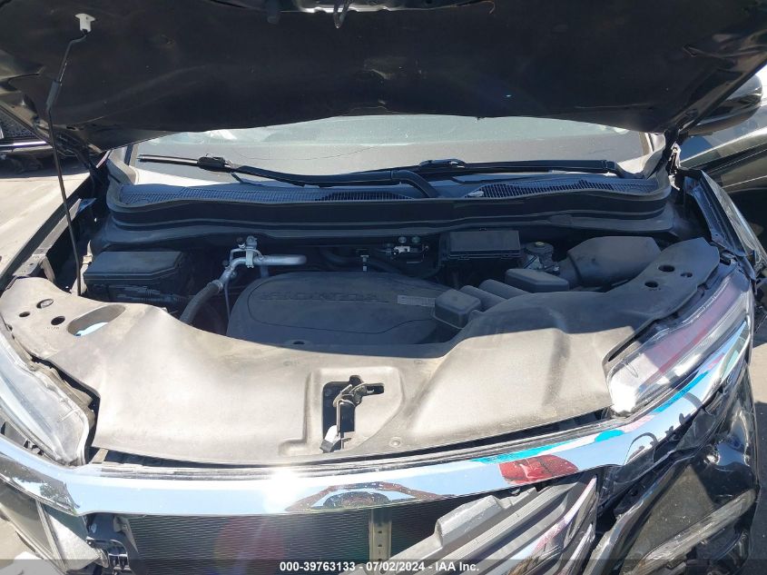 2017 Honda Pilot Ex-L VIN: 5FNYF5H51HB019944 Lot: 39763133