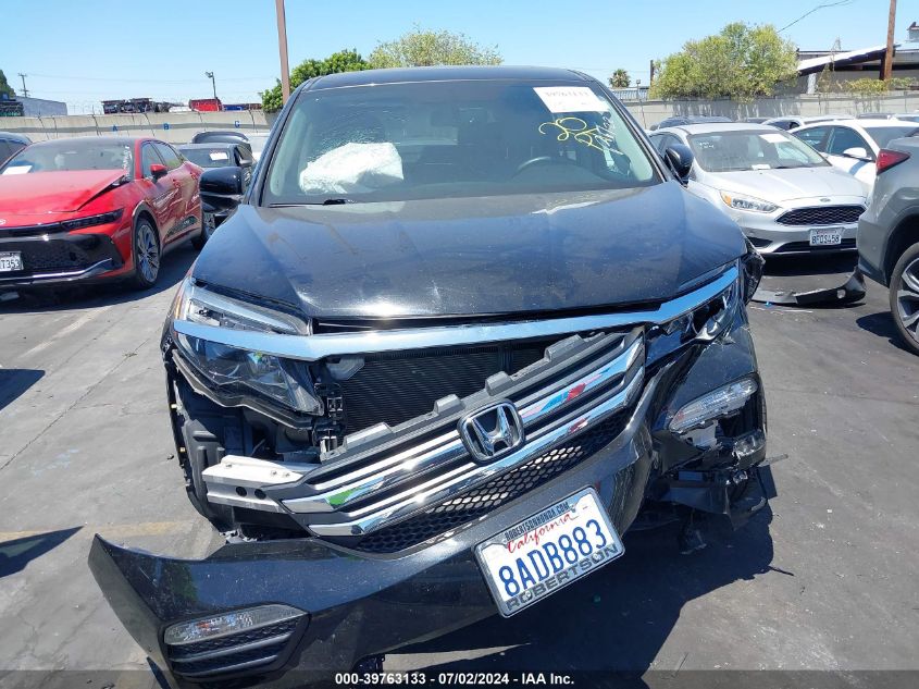 2017 Honda Pilot Ex-L VIN: 5FNYF5H51HB019944 Lot: 39763133