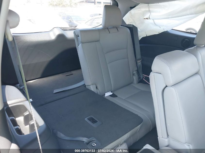 2017 Honda Pilot Ex-L VIN: 5FNYF5H51HB019944 Lot: 39763133