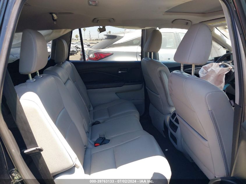 2017 Honda Pilot Ex-L VIN: 5FNYF5H51HB019944 Lot: 39763133