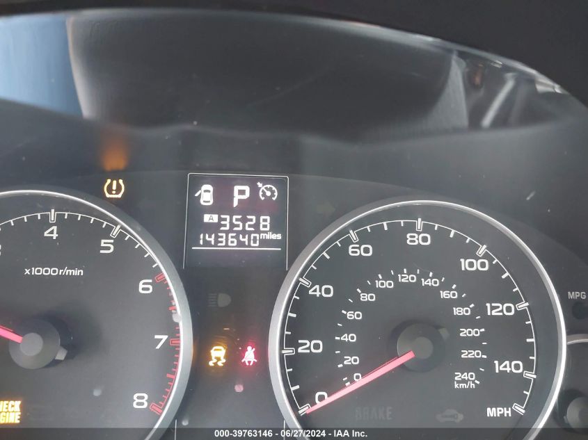 2013 Subaru Outback 2.5I Premium VIN: 4S4BRBCCXD3317624 Lot: 39763146