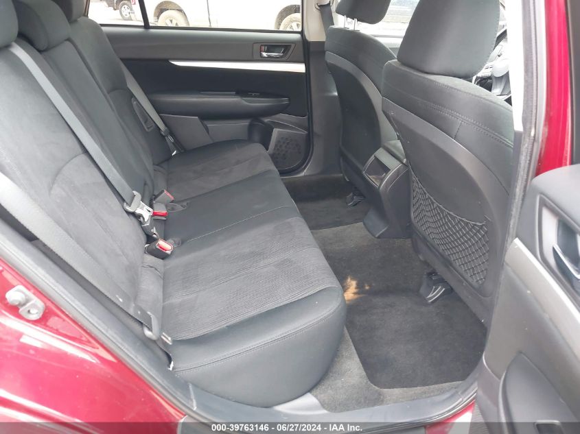 2013 Subaru Outback 2.5I Premium VIN: 4S4BRBCCXD3317624 Lot: 39763146