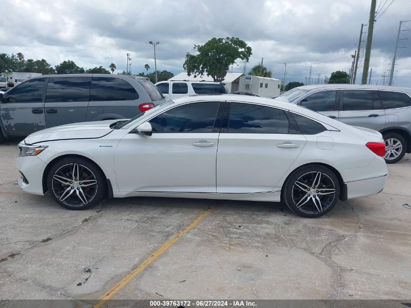 2022 Honda Accord Hybrid Touring VIN: 1HGCV3F94NA007025 Lot: 39763172