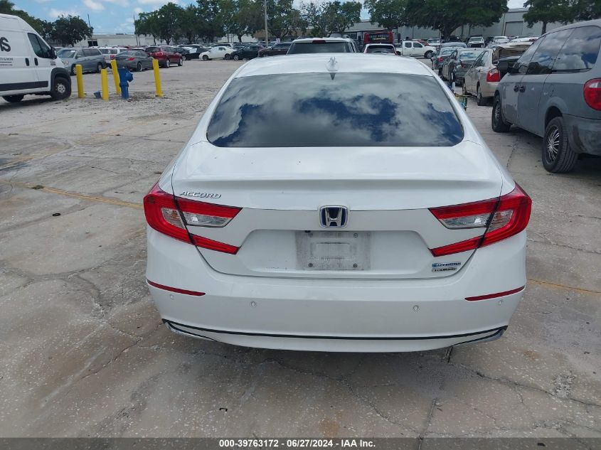 2022 Honda Accord Hybrid Touring VIN: 1HGCV3F94NA007025 Lot: 39763172