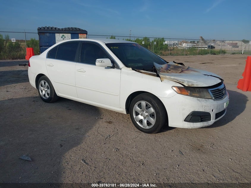 2009 Kia Optima Lx/Ex VIN: KNAGE228995331980 Lot: 39763181