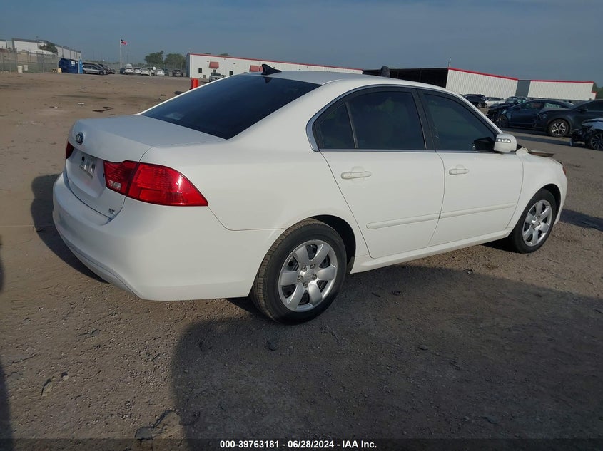 2009 Kia Optima Lx/Ex VIN: KNAGE228995331980 Lot: 39763181