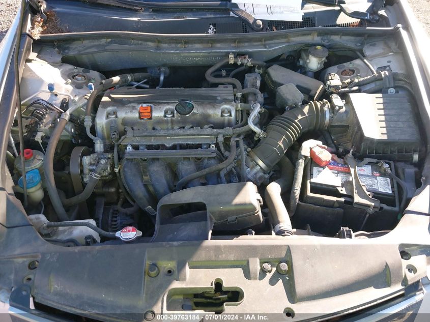 2010 Honda Accord 2.4 Lx VIN: 1HGCP2F39AA078456 Lot: 39763184