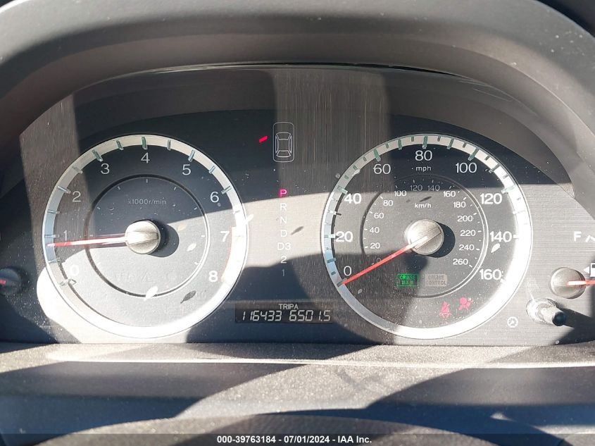 2010 Honda Accord 2.4 Lx VIN: 1HGCP2F39AA078456 Lot: 39763184