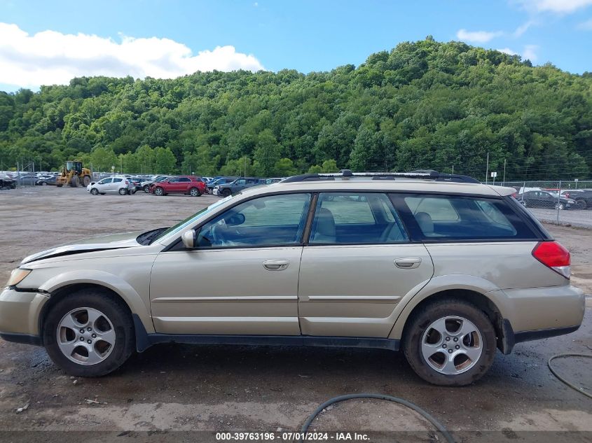 2008 Subaru Outback 2.5I Limited/2.5I Limited L.l. Bean Edition VIN: 4S4BP62C287342739 Lot: 39763196