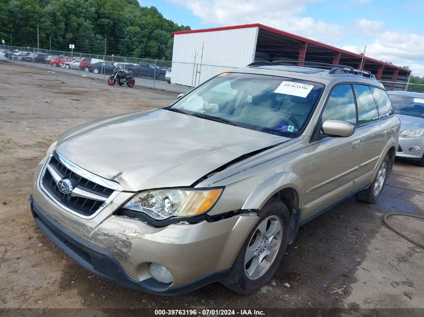 2008 Subaru Outback 2.5I Limited/2.5I Limited L.l. Bean Edition VIN: 4S4BP62C287342739 Lot: 39763196