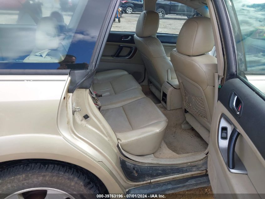 2008 Subaru Outback 2.5I Limited/2.5I Limited L.l. Bean Edition VIN: 4S4BP62C287342739 Lot: 39763196