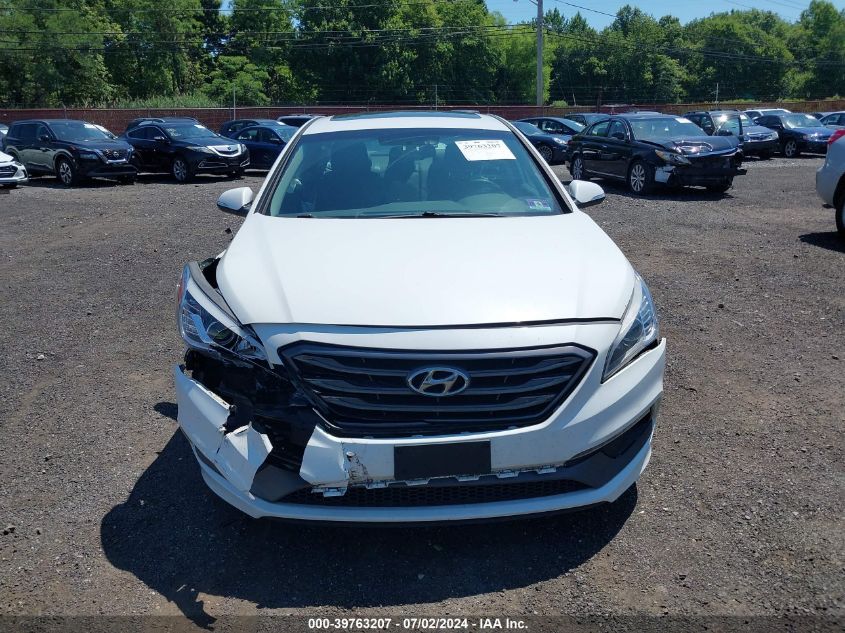 2017 Hyundai Sonata Sport VIN: 5NPE34AF1HH478837 Lot: 39763207