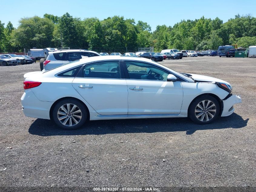 2017 Hyundai Sonata Sport VIN: 5NPE34AF1HH478837 Lot: 39763207