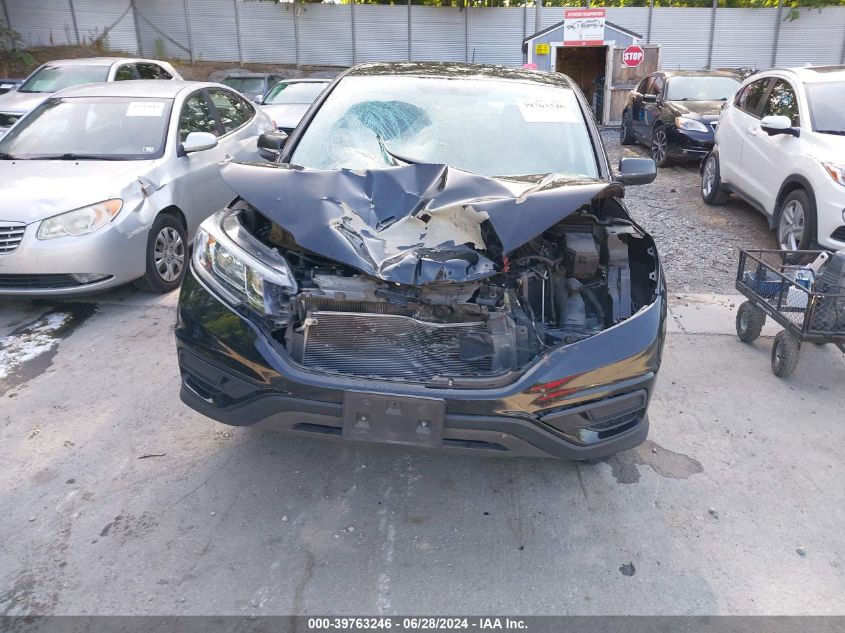 2015 Honda Cr-V Lx VIN: 2HKRM3H38FH543104 Lot: 39763246