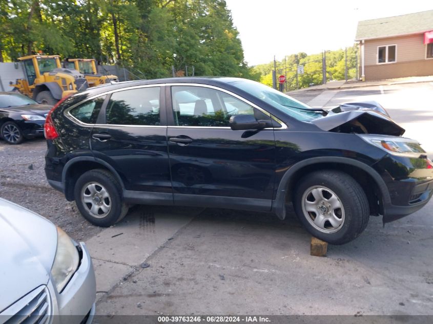 2015 Honda Cr-V Lx VIN: 2HKRM3H38FH543104 Lot: 39763246