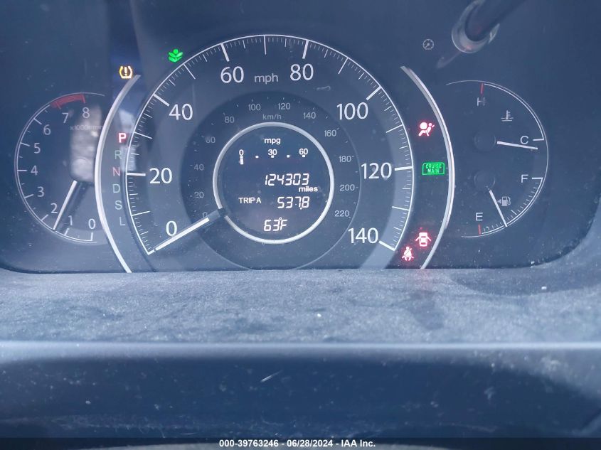 2015 Honda Cr-V Lx VIN: 2HKRM3H38FH543104 Lot: 39763246