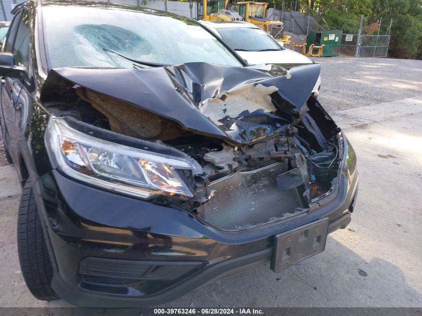 2015 Honda Cr-V Lx VIN: 2HKRM3H38FH543104 Lot: 39763246