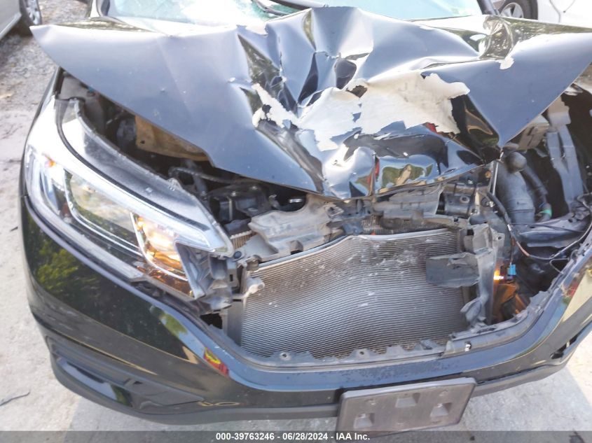 2015 Honda Cr-V Lx VIN: 2HKRM3H38FH543104 Lot: 39763246