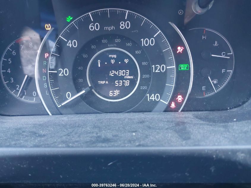 2015 Honda Cr-V Lx VIN: 2HKRM3H38FH543104 Lot: 39763246