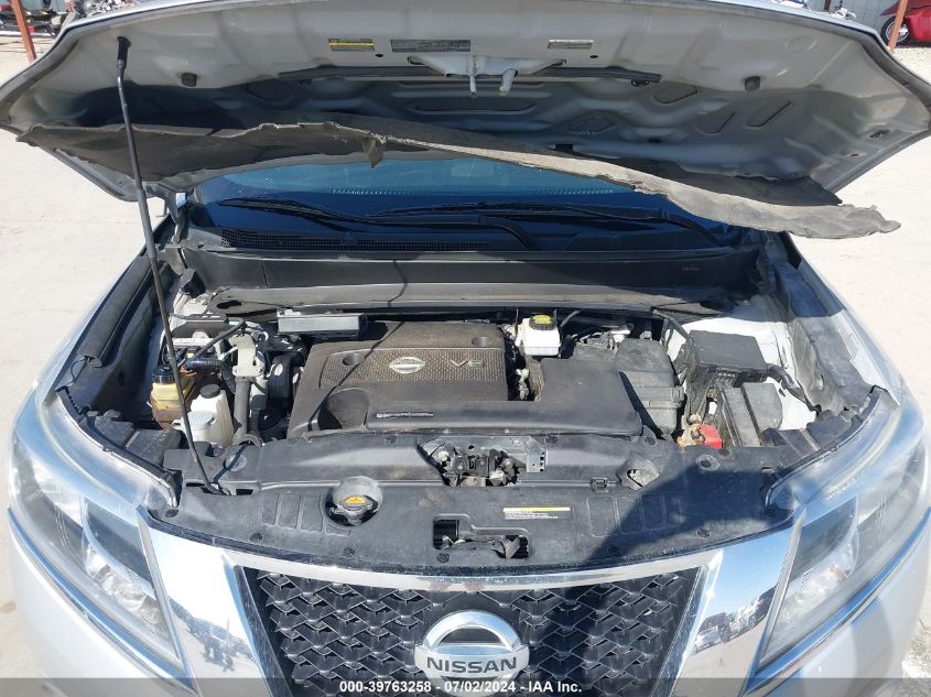 2016 Nissan Pathfinder S VIN: 5N1AR2MN7GC671651 Lot: 39763258